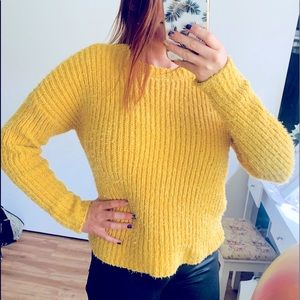 Yellow sweater